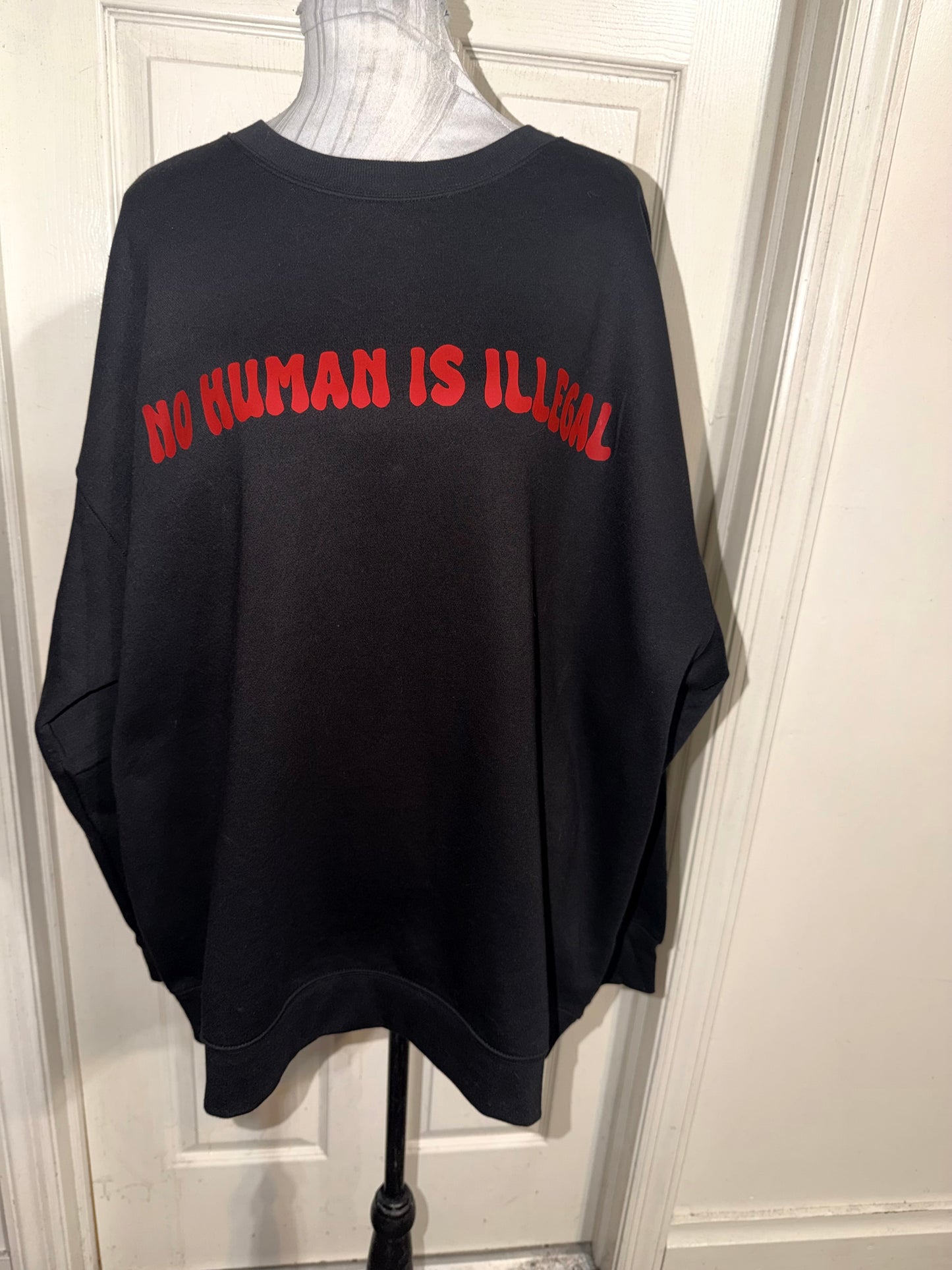 Abolish ICE Double Sided Oversized Tee or Sweatshirt