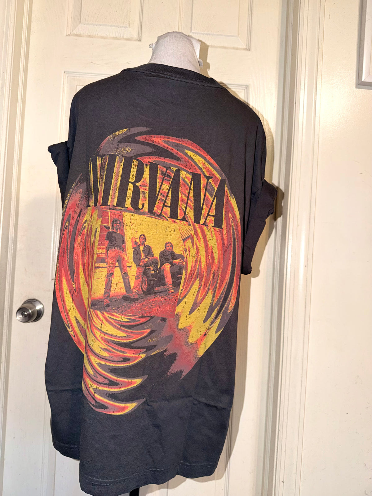 Nirvana Double Sided Oversized Tee