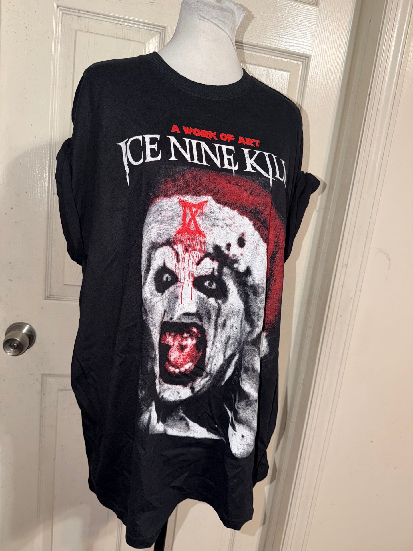 Ice Nine Kills Oversized Distressed Tee