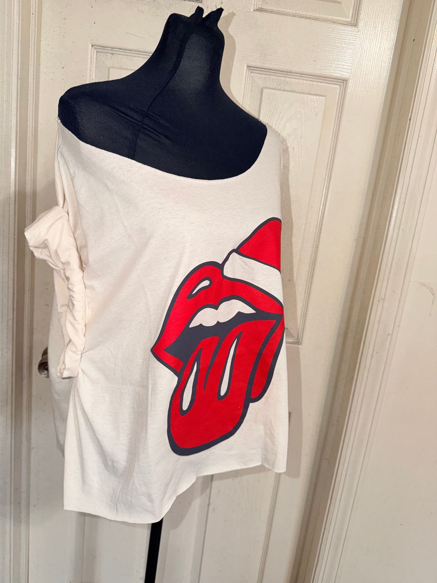 The Rolling Stones OFTS Oversized Distressed Tee