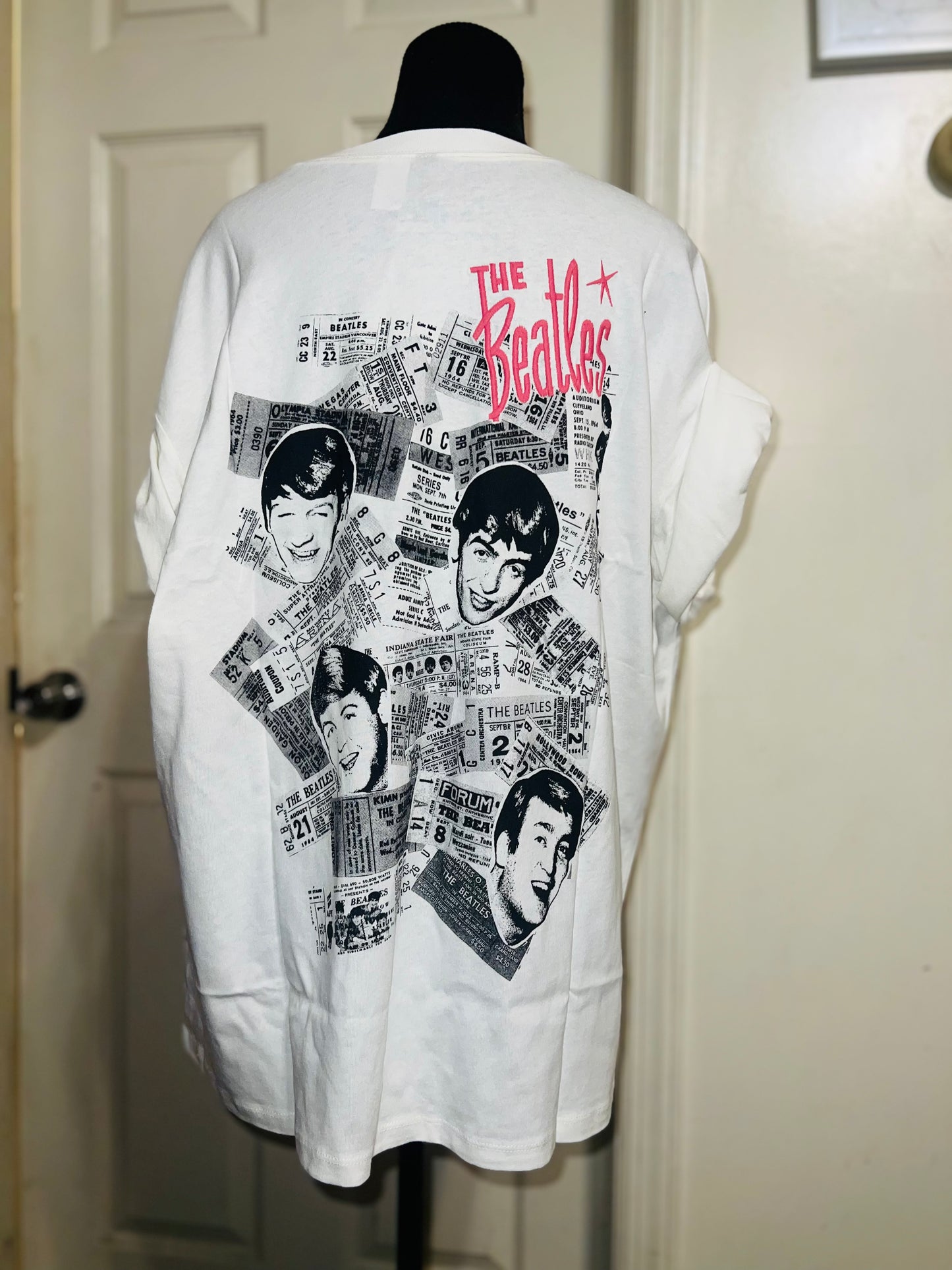 The Beatles Double Sided Oversized Tee