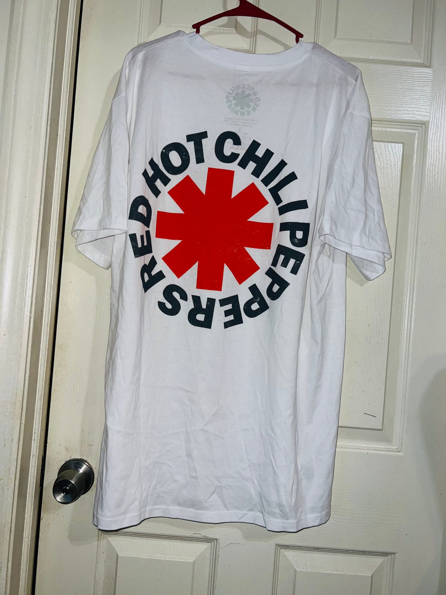 Red Hot Chili Peppers Double Sided Oversized Tee