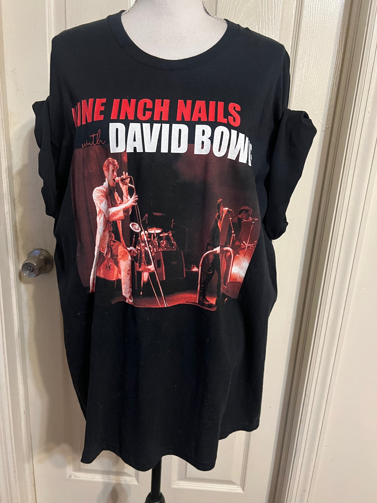 Nine Inch Nails and David Bowie Oversized Tee