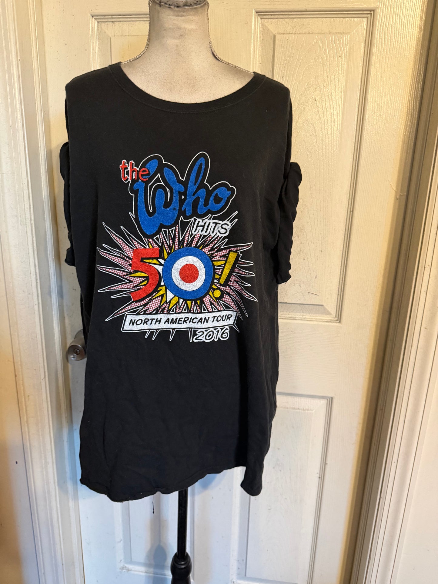 The Who Oversized Distressed Tee