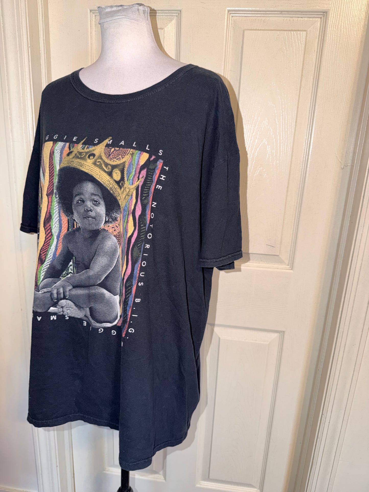 Notorious BIG Oversized Distressed Tee