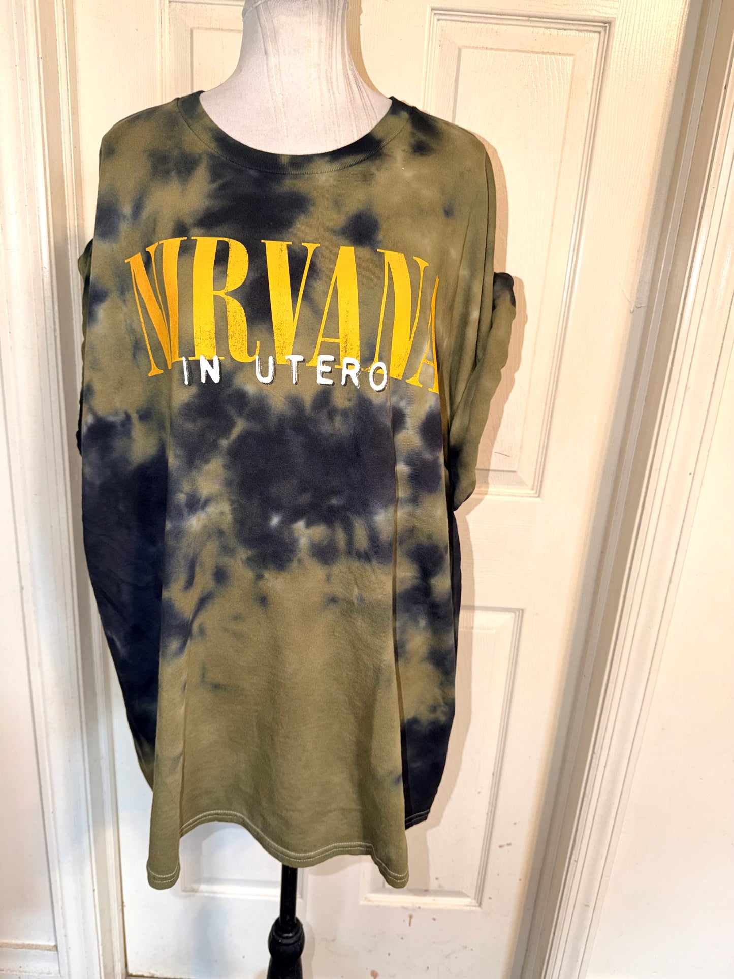 Nirvana Double Sided Oversized Tee