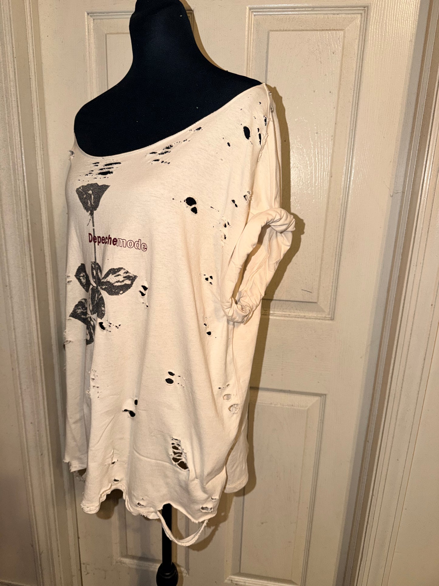 Depeche Mode Oversized Distressed Tee (as is)