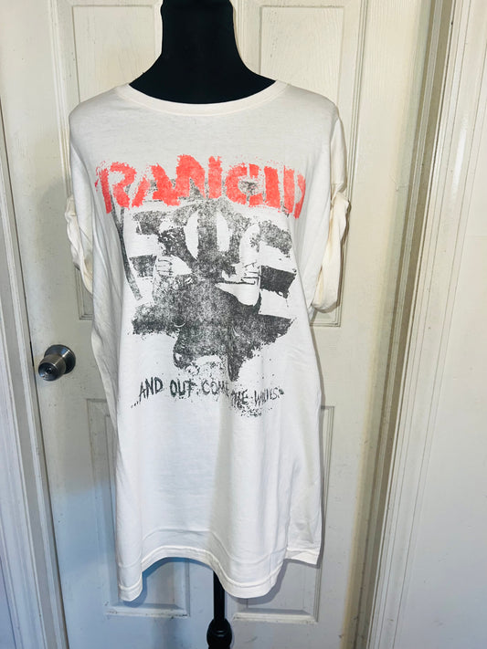 Rancid Oversized Distressed Tee