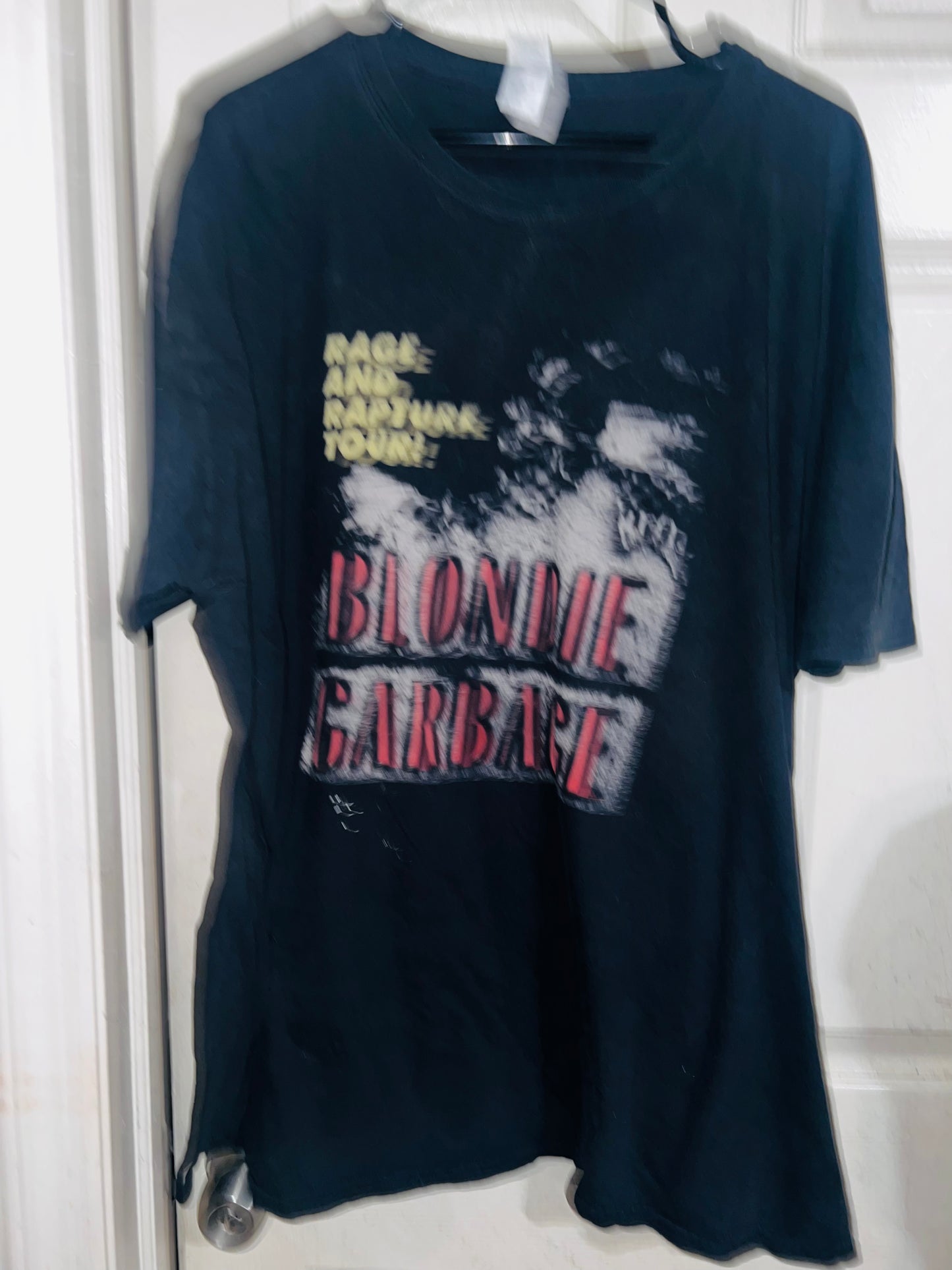 Blondie & Garbage Vintage Tour Double Sided Tee