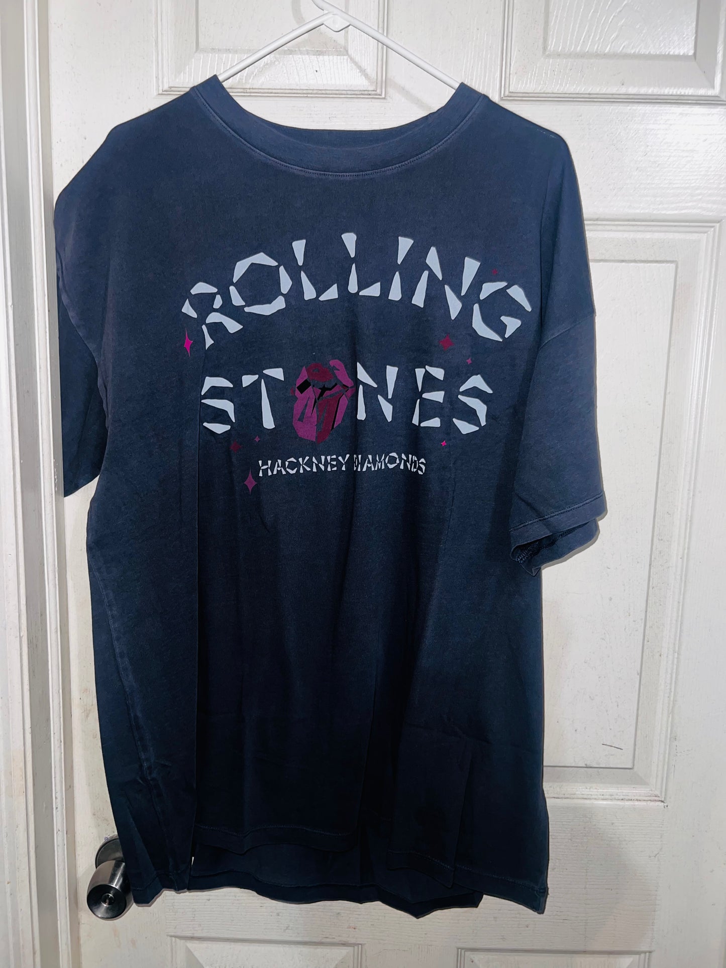 The Rolling Stones Hackney Diamonds Double Sided Oversized Tee