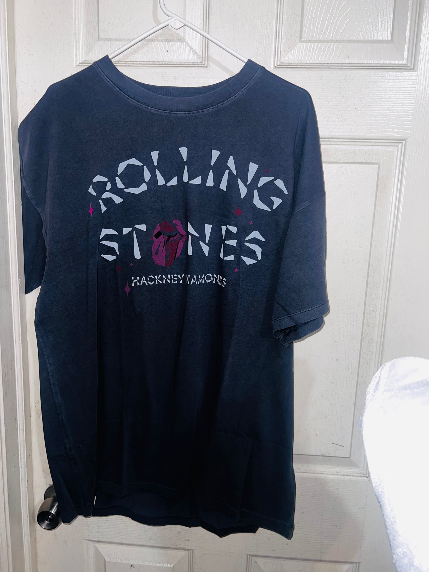 The Rolling Stones Hackney Diamonds Double Sided Oversized Tee