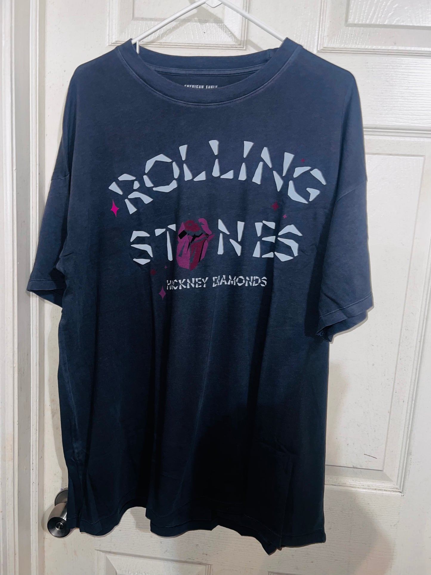 The Rolling Stones Hackney Diamonds Double Sided Oversized Tee