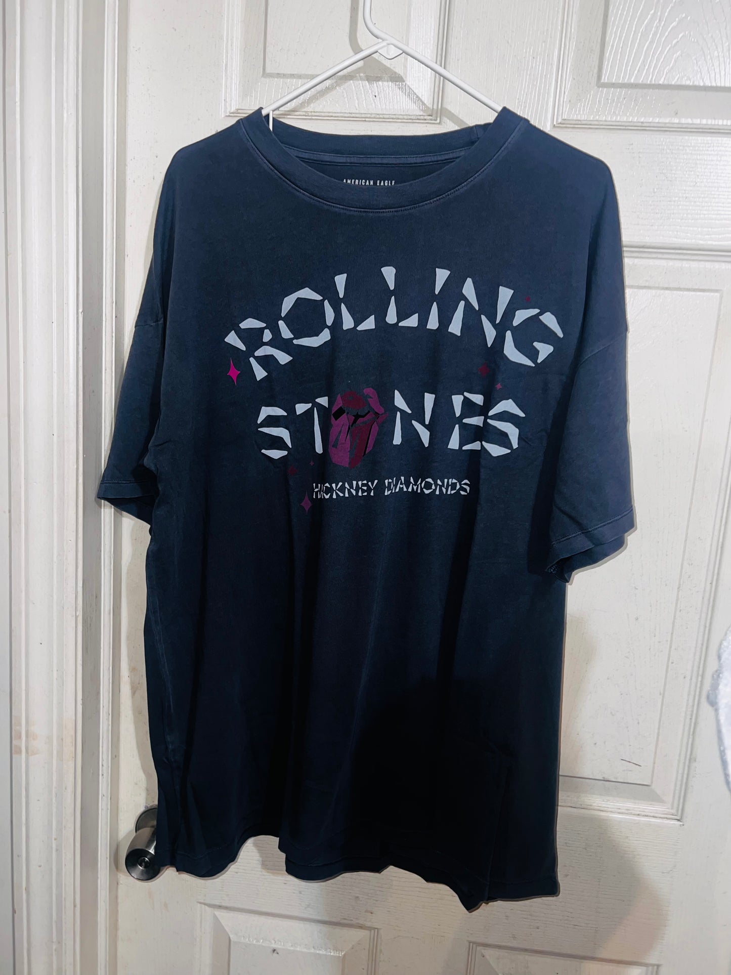 The Rolling Stones Hackney Diamonds Double Sided Oversized Tee