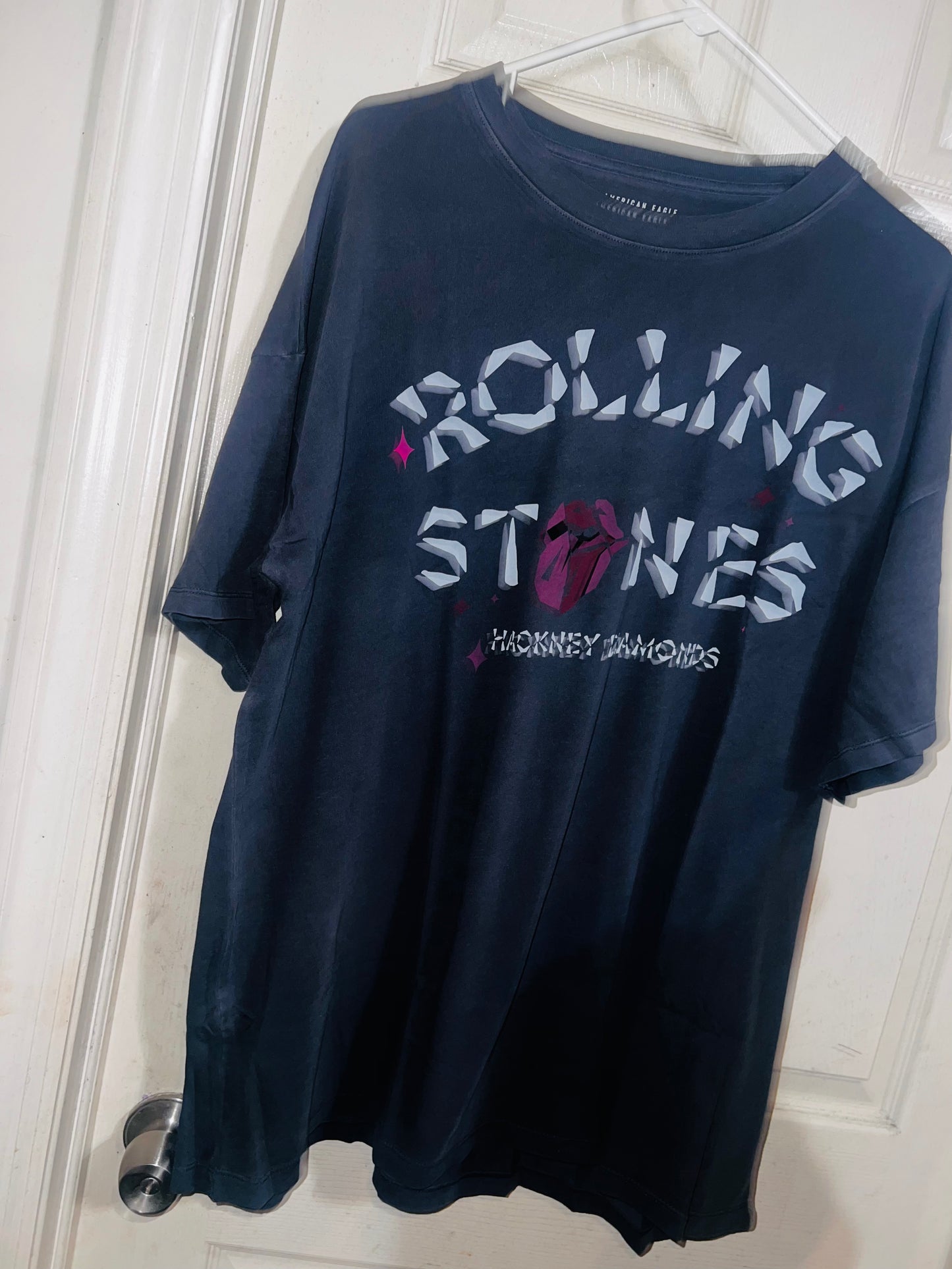 The Rolling Stones Hackney Diamonds Double Sided Oversized Tee