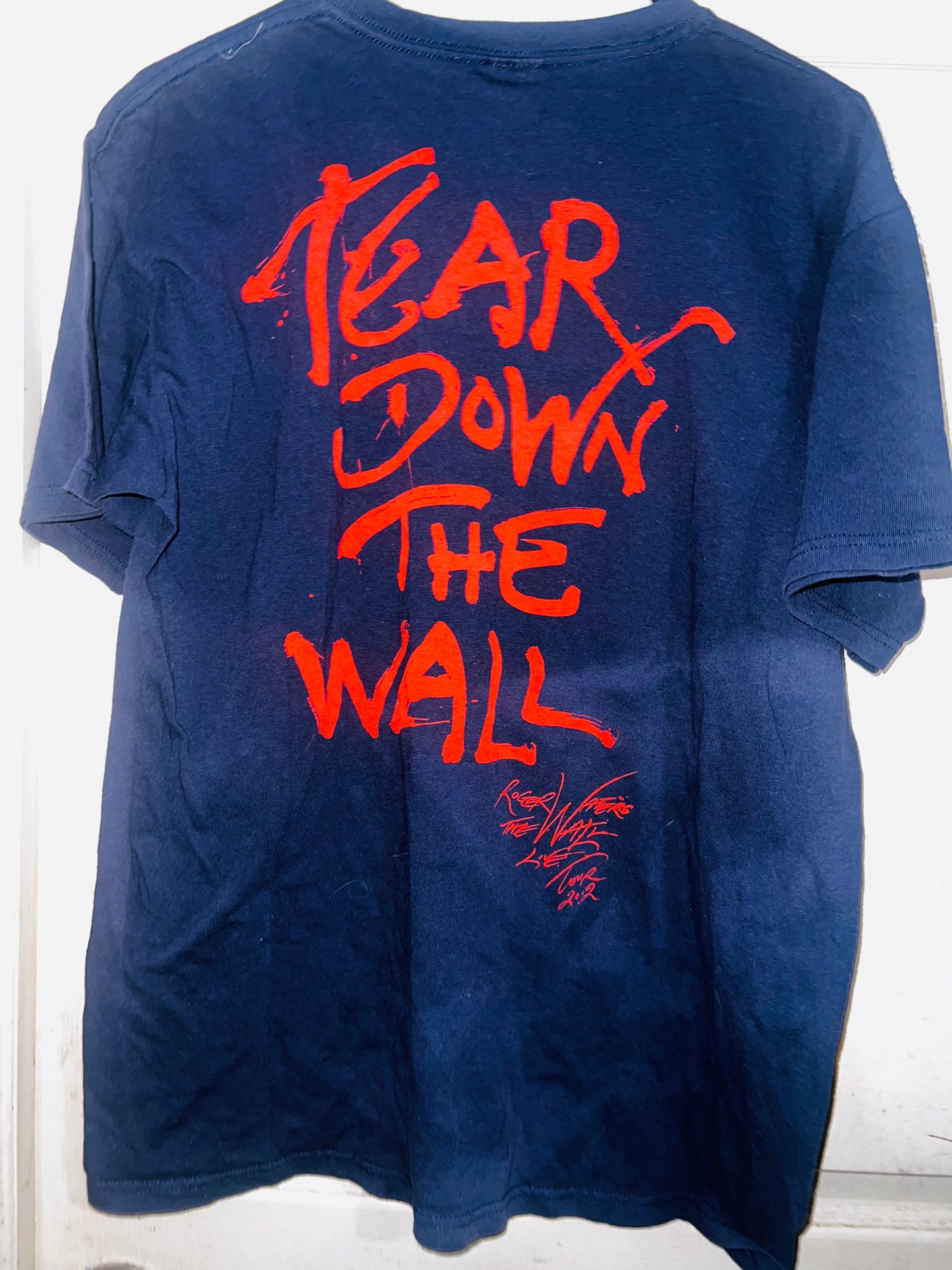 Pink Floyd Double Sided Vintage The Wall Tee