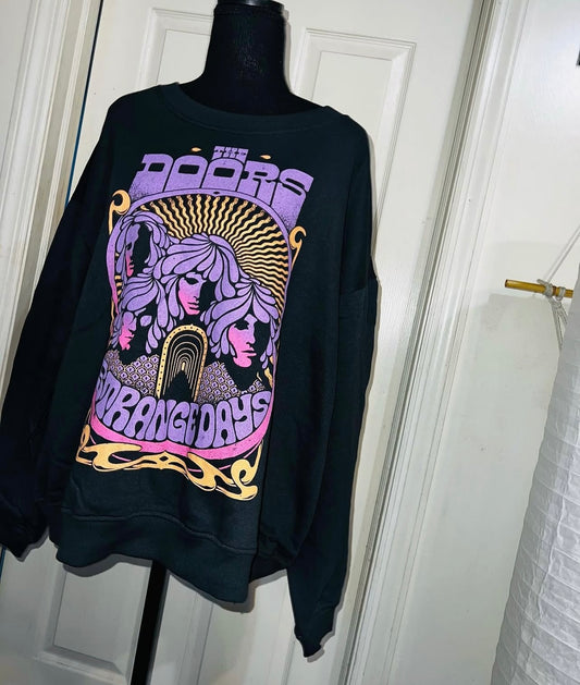 The Doors Oversized Distressed Sweatshirt