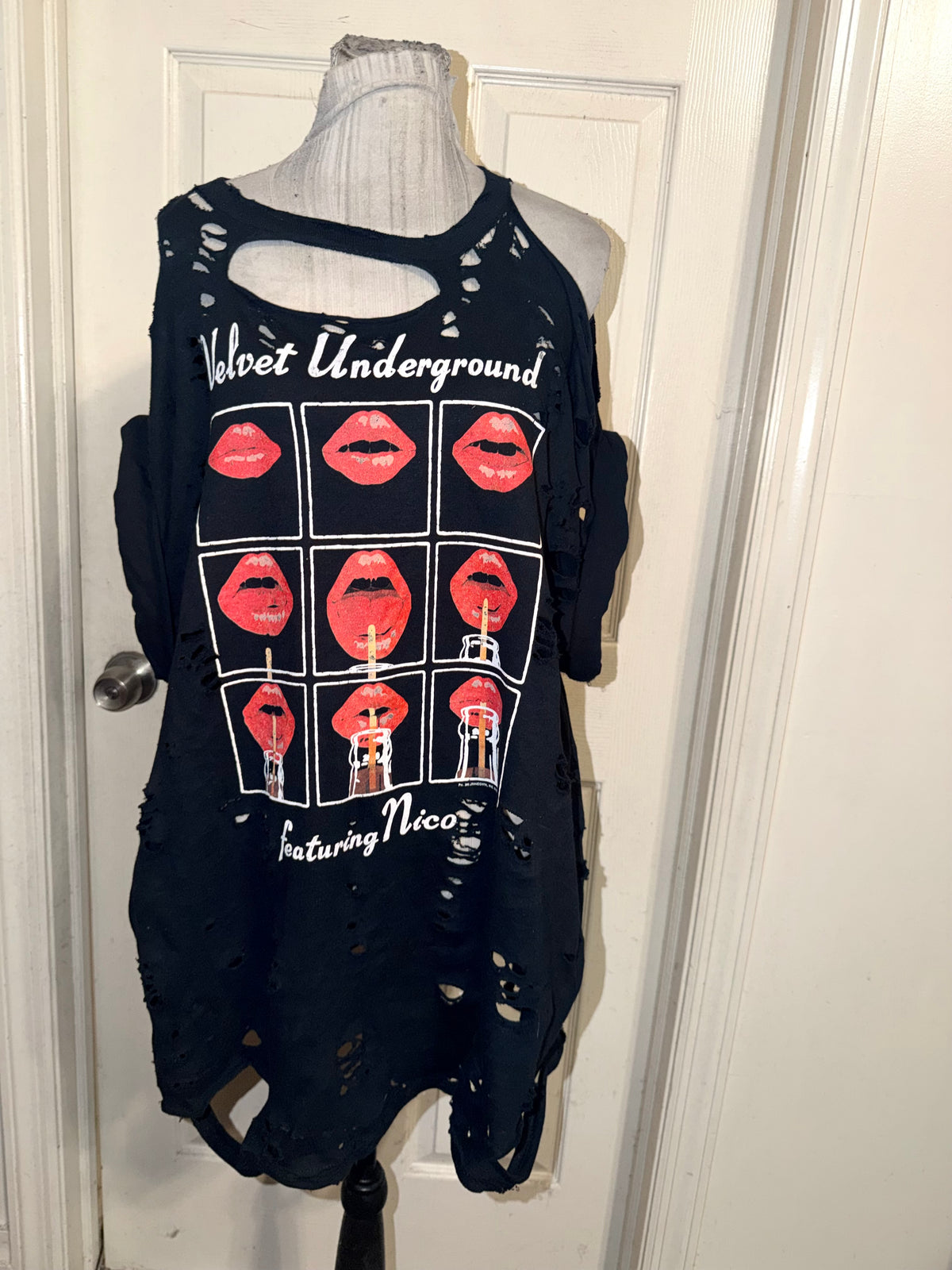 The Velvet Underground and Nico Oversized Distressed Tee