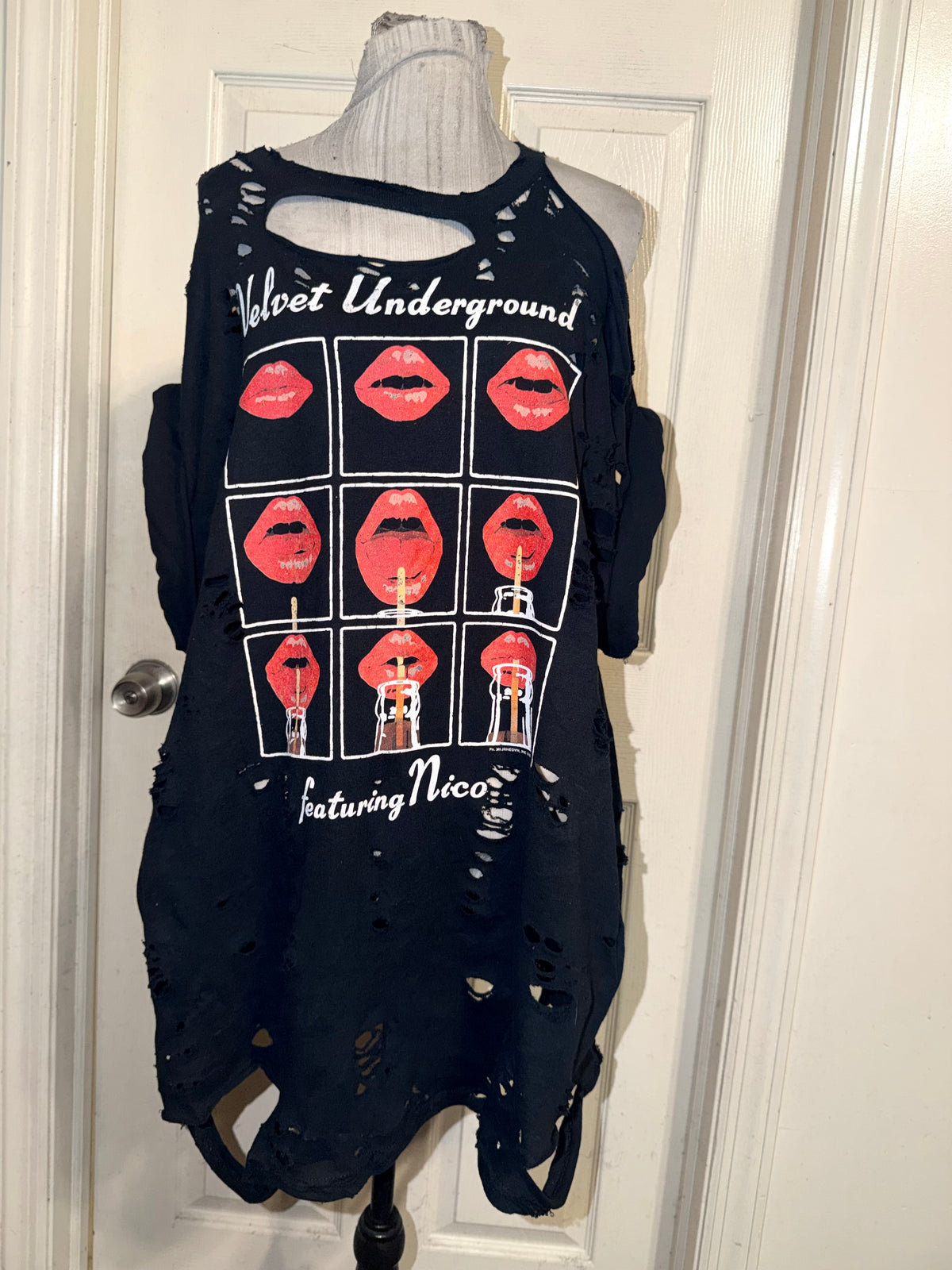The Velvet Underground and Nico Oversized Distressed Tee