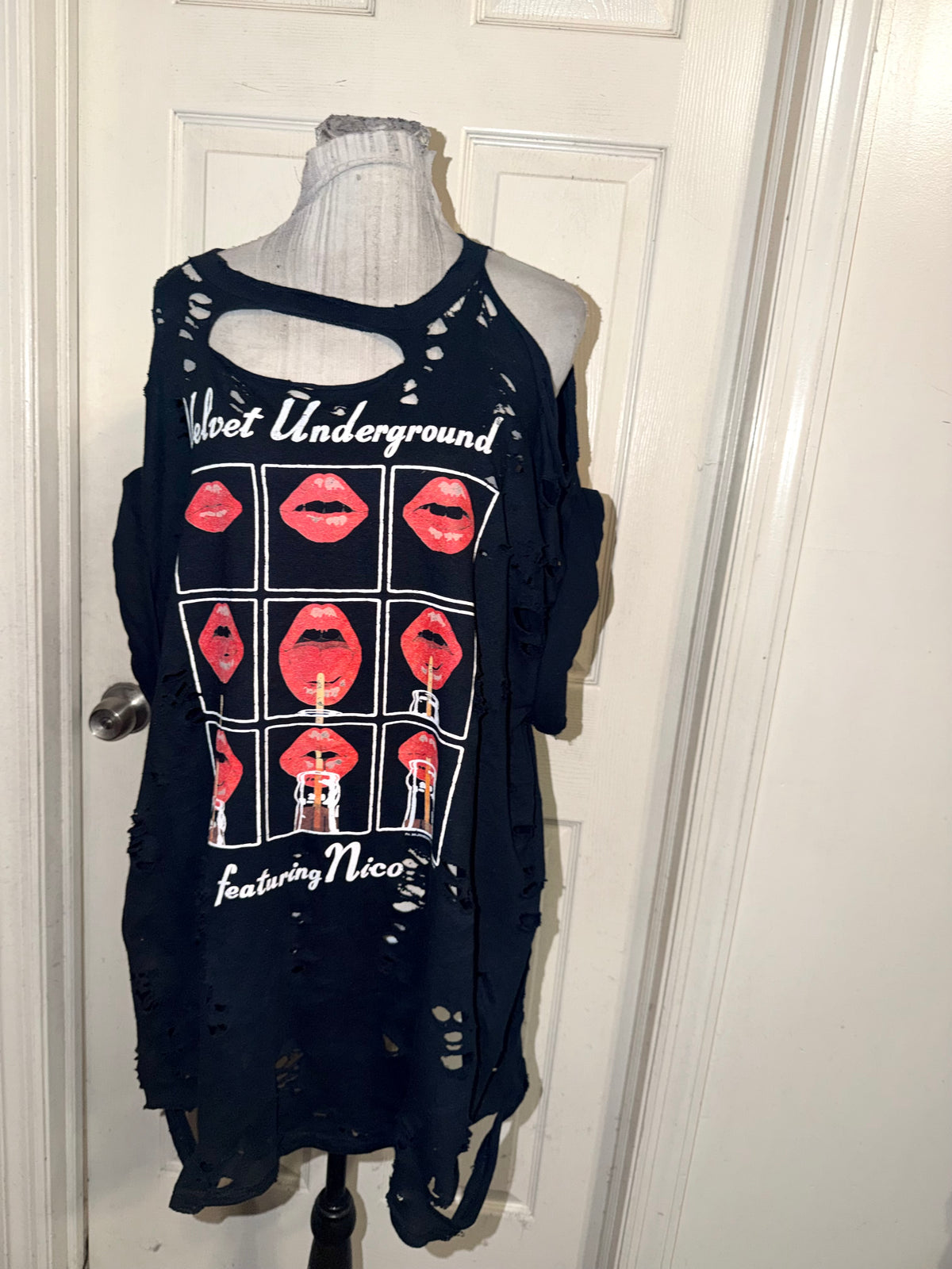 The Velvet Underground and Nico Oversized Distressed Tee