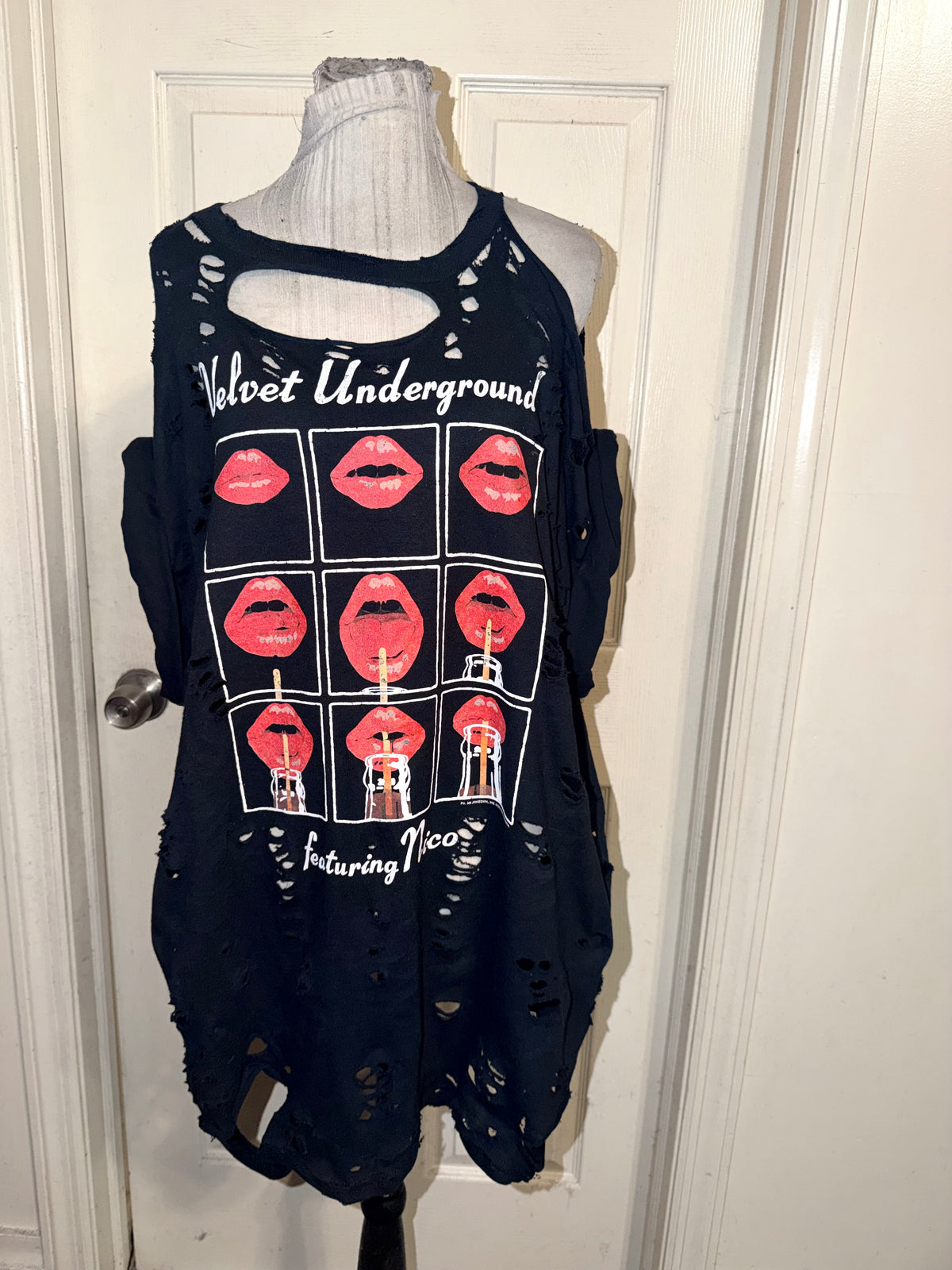 The Velvet Underground and Nico Oversized Distressed Tee