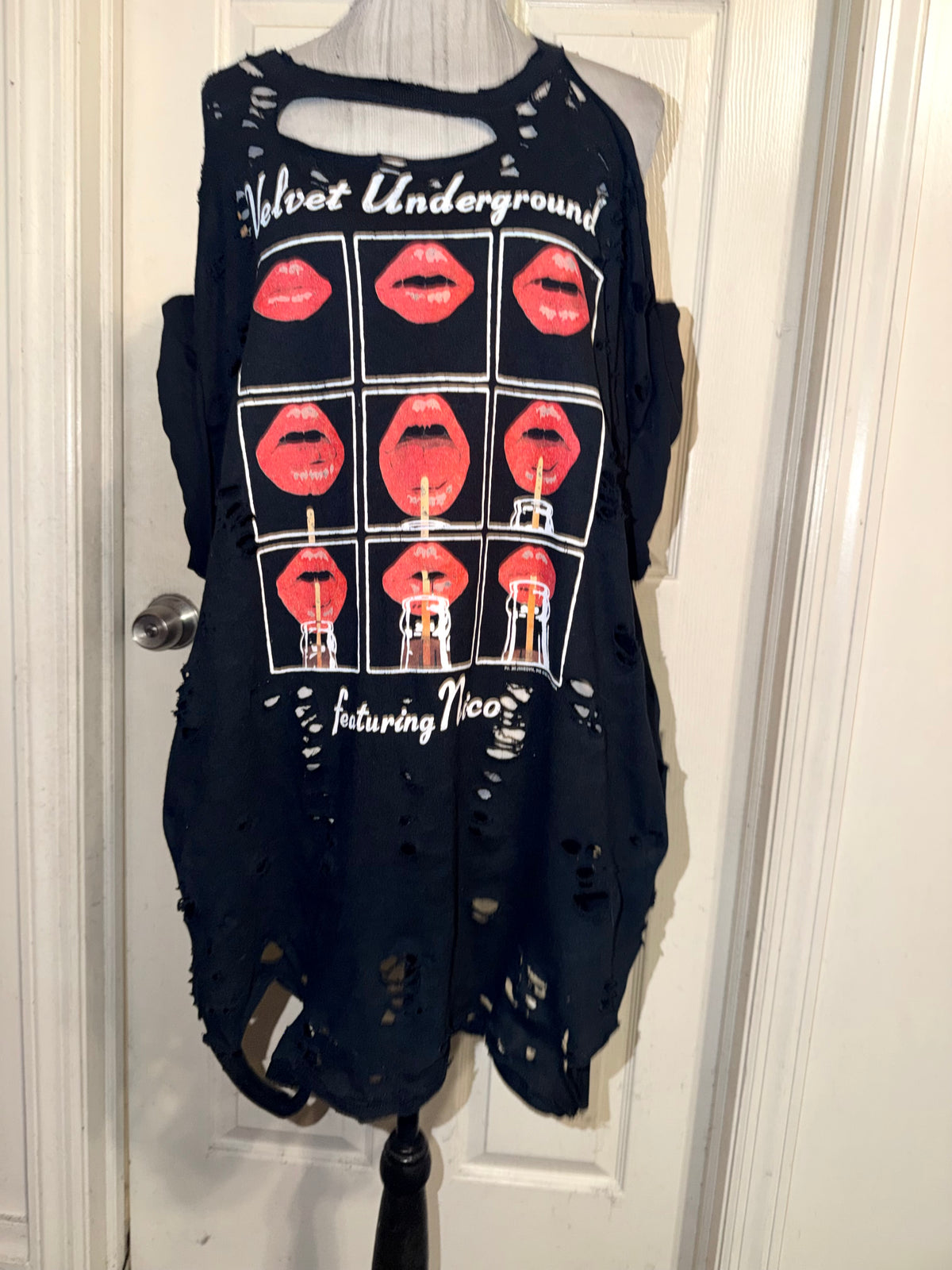 The Velvet Underground and Nico Oversized Distressed Tee