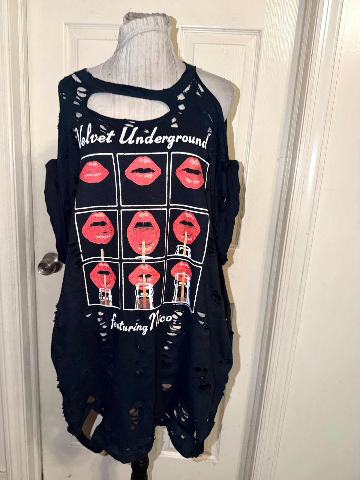 The Velvet Underground and Nico Oversized Distressed Tee