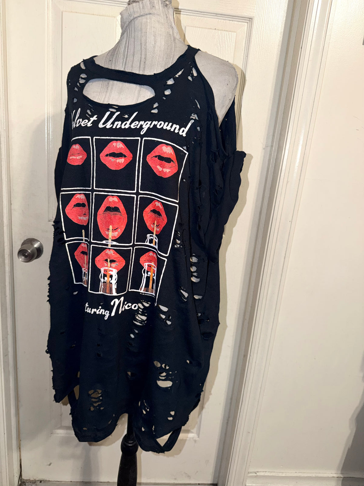 The Velvet Underground and Nico Oversized Distressed Tee