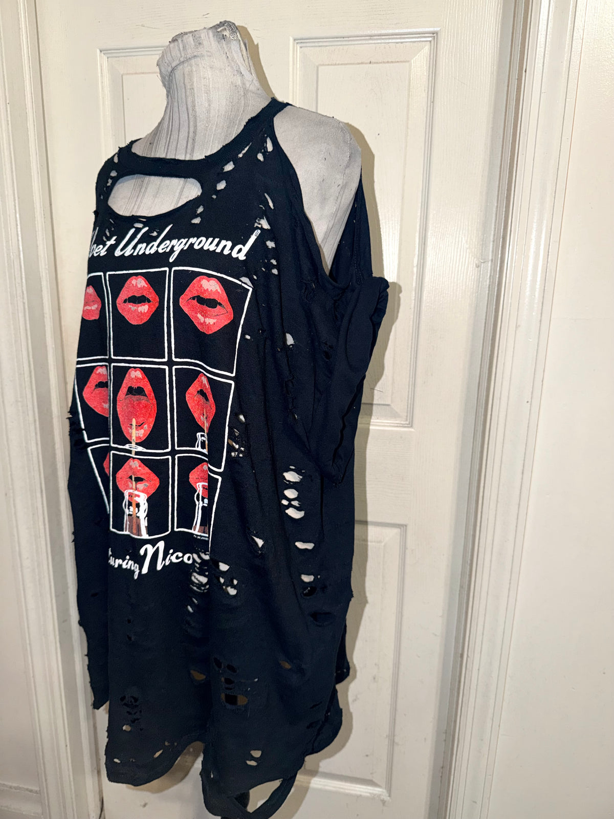 The Velvet Underground and Nico Oversized Distressed Tee