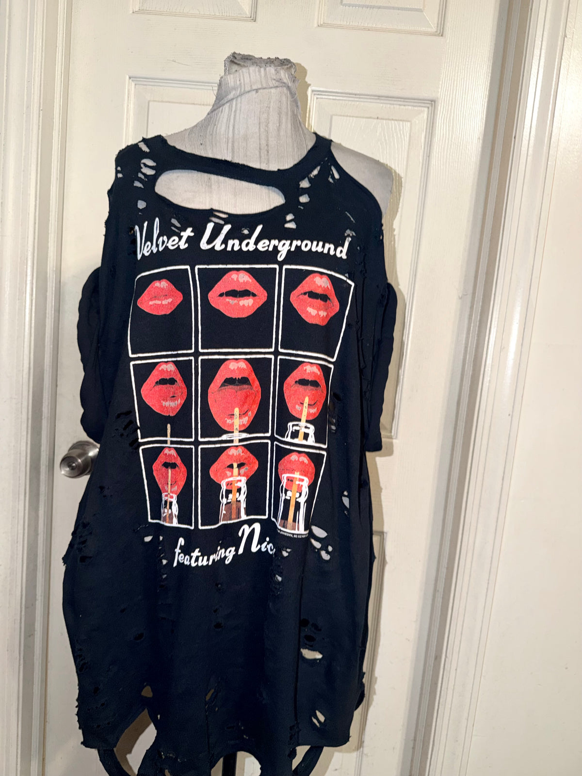 The Velvet Underground and Nico Oversized Distressed Tee