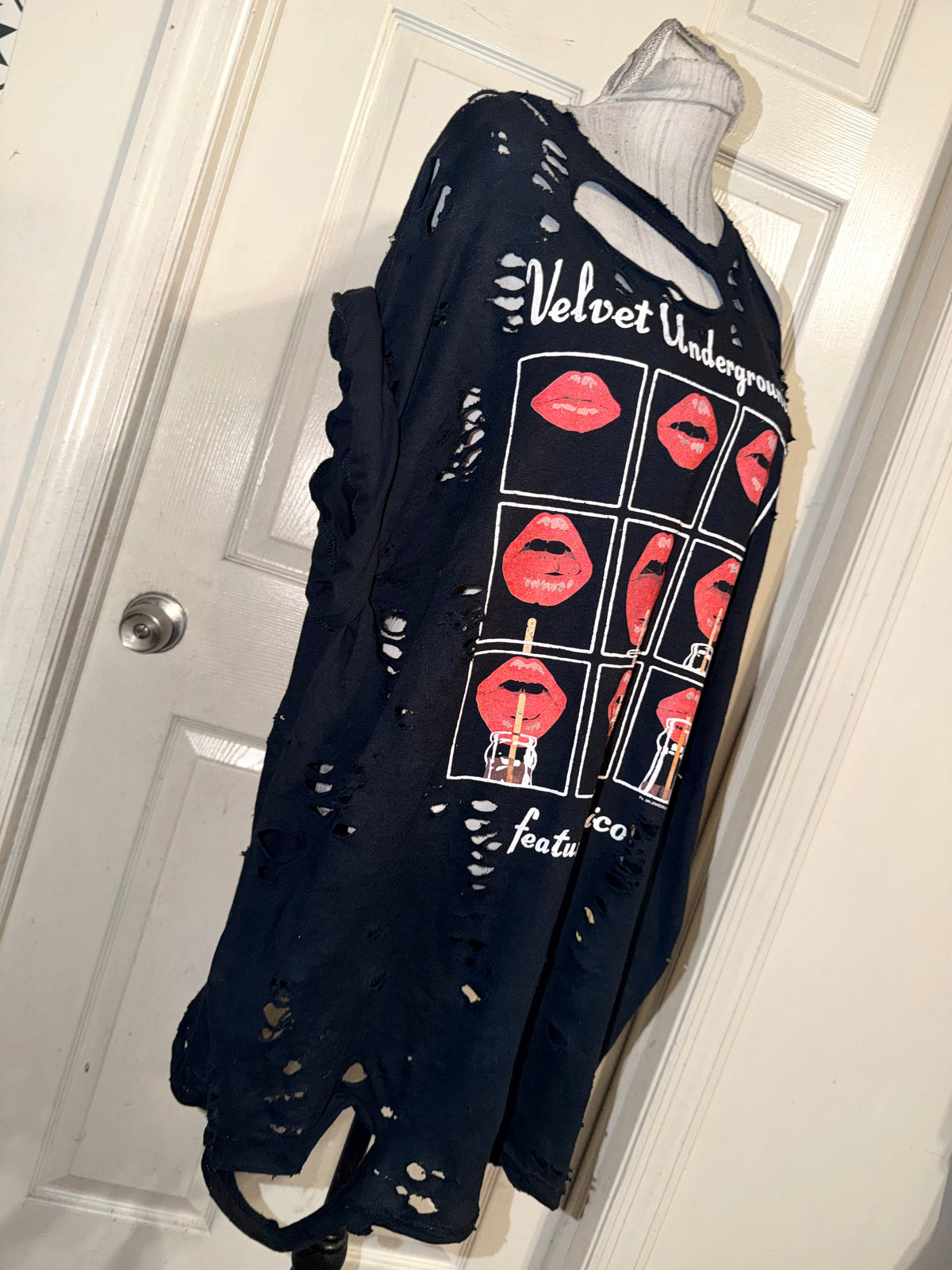 The Velvet Underground and Nico Oversized Distressed Tee