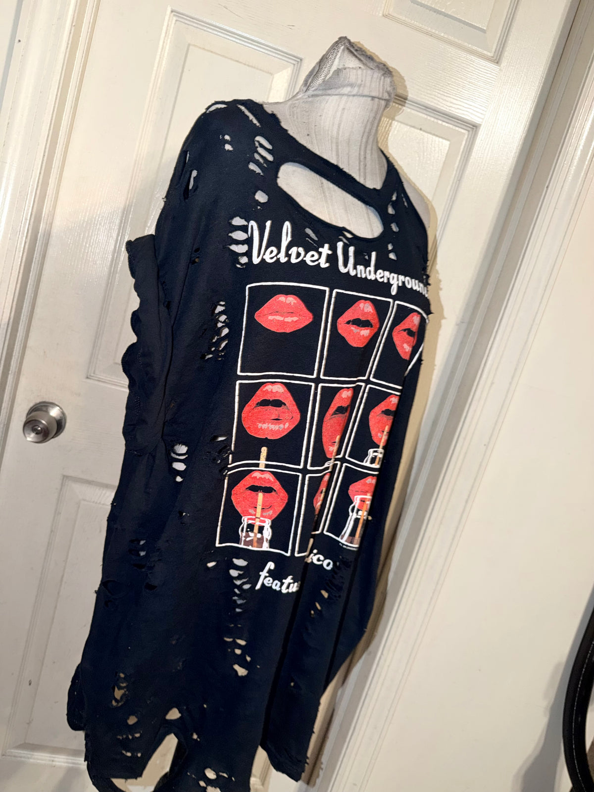 The Velvet Underground and Nico Oversized Distressed Tee