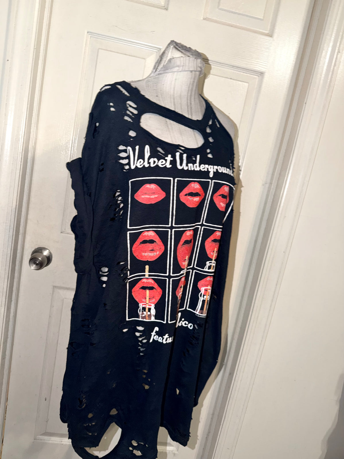 The Velvet Underground and Nico Oversized Distressed Tee