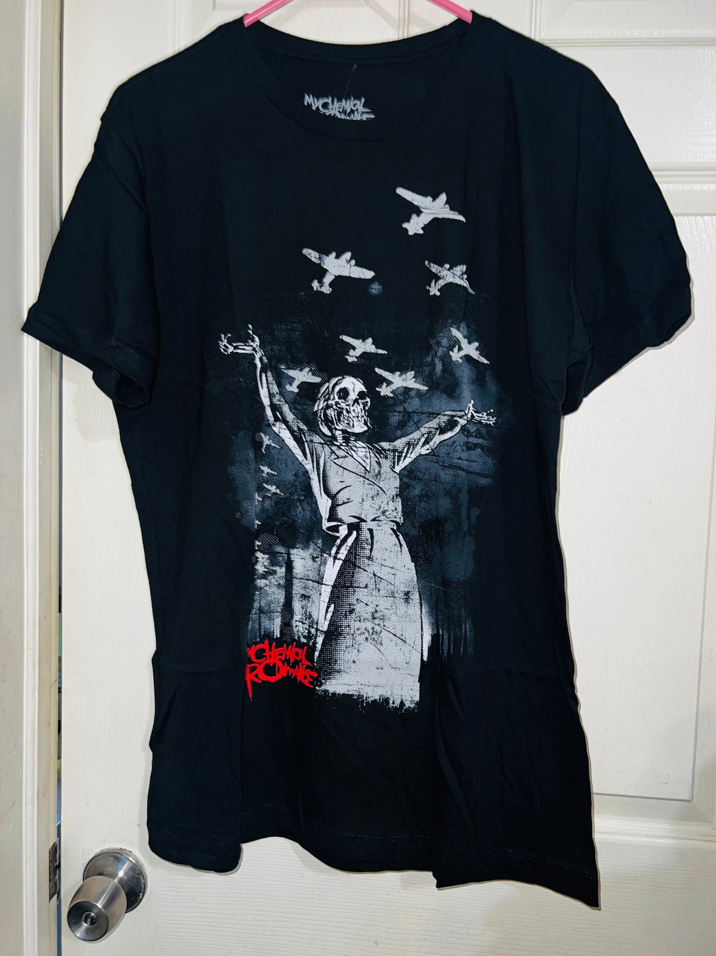 My Chemical Romance Oversized Distressed Tee