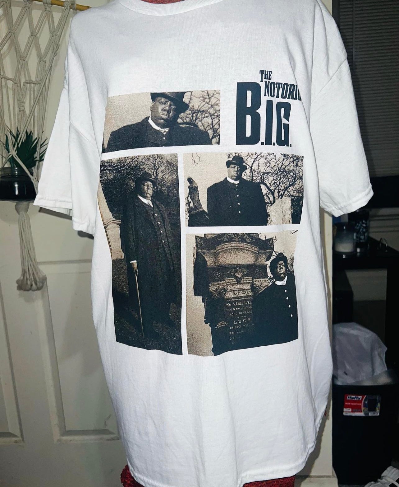 Notorious BIG Biggie Distressed Tee