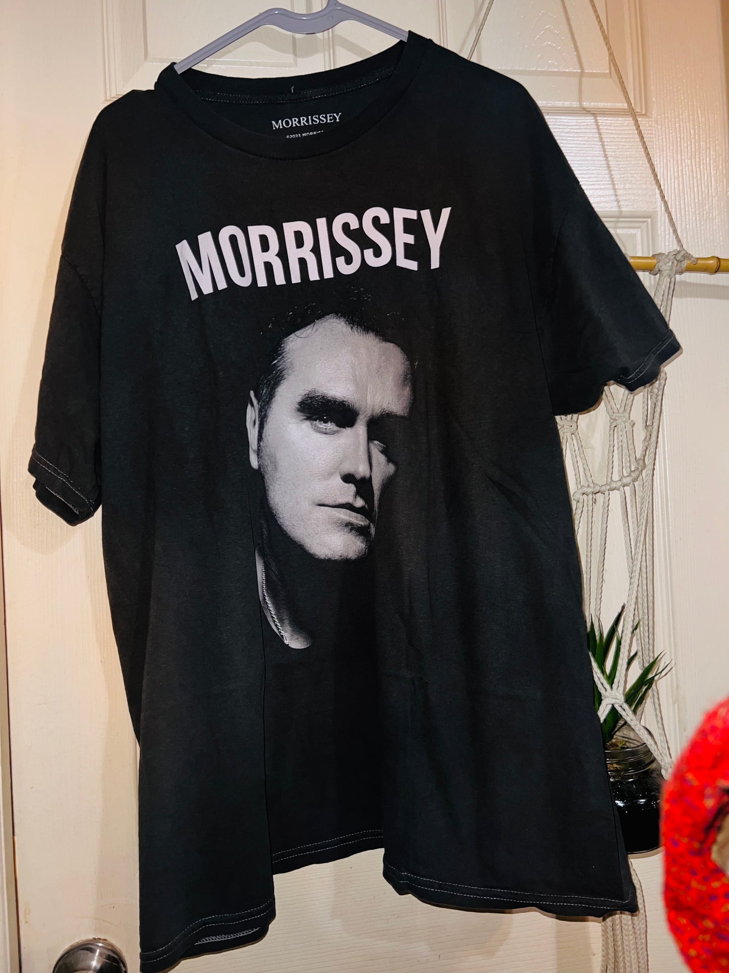 Morrissey Oversized Distressed Tee