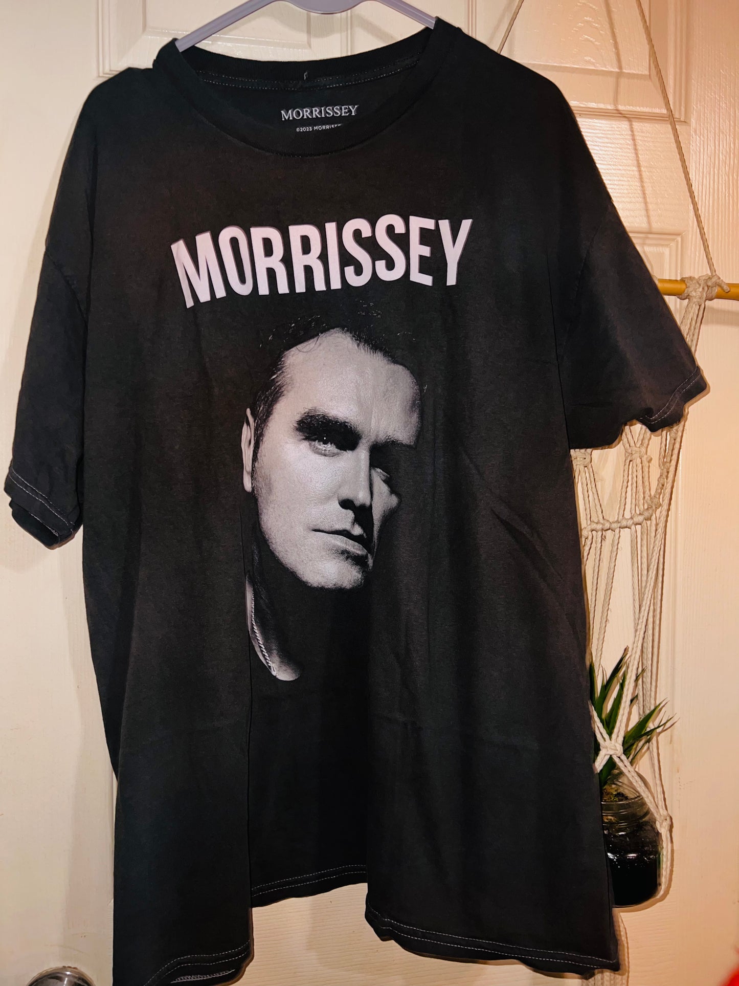 Morrissey Oversized Distressed Tee