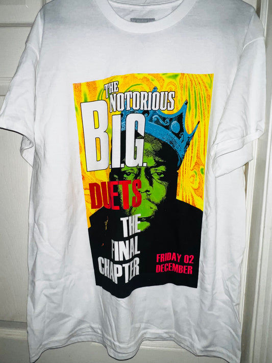 Notorious BIG Oversized Distressed Tee