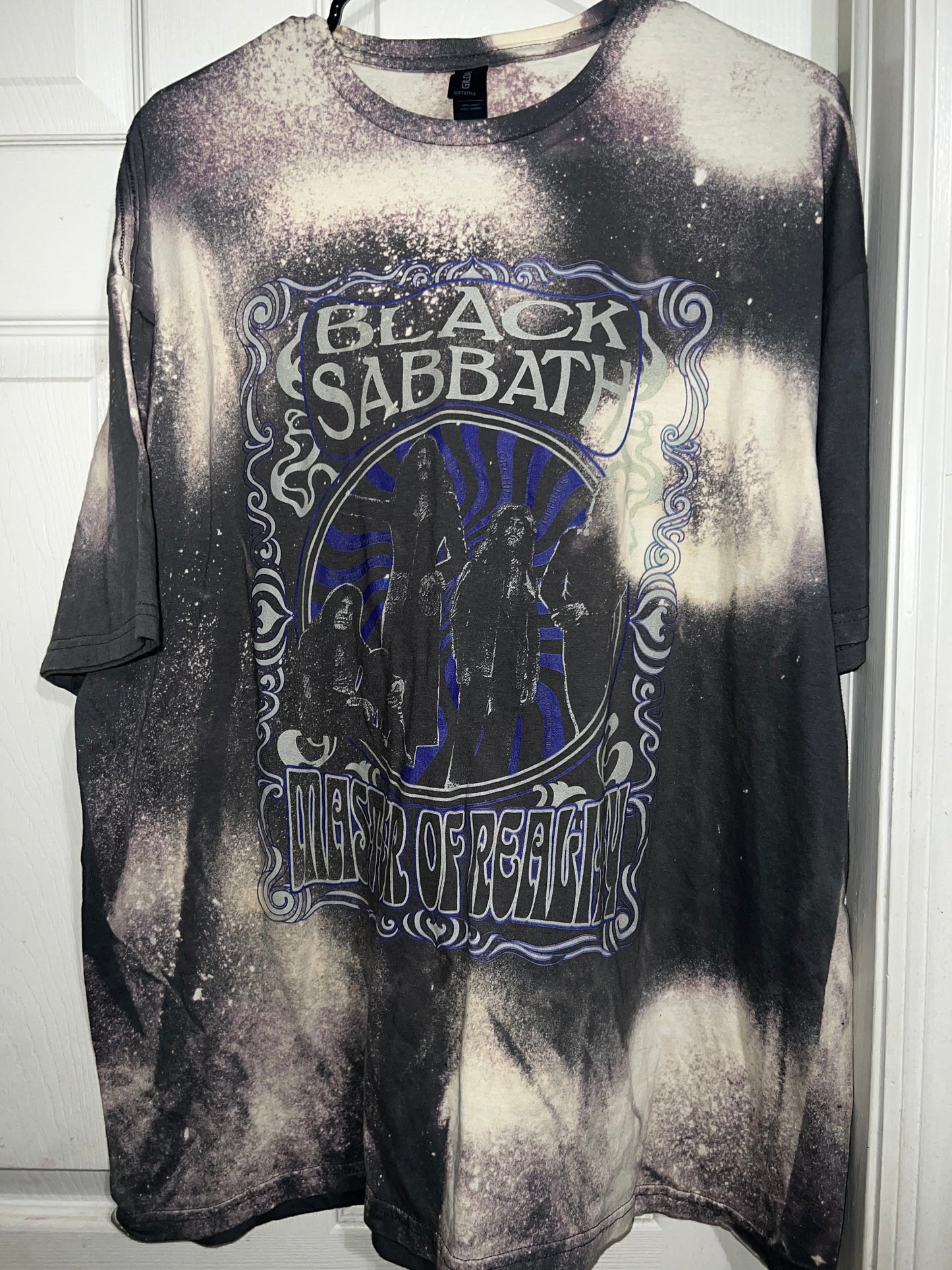 Black Sabbath Oversized Distressed Tee