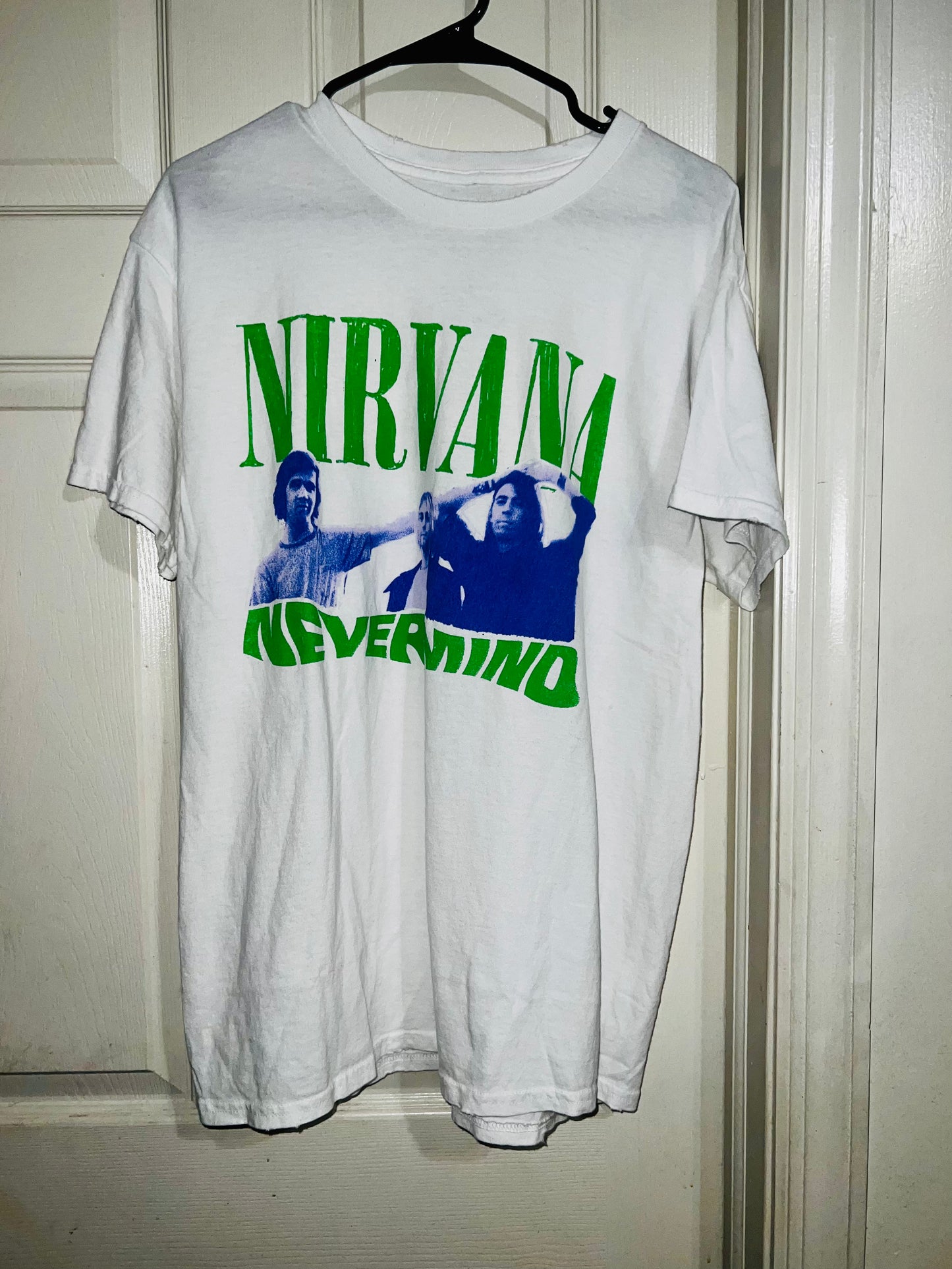 Nirvana “Nevermind” Oversized Distressed Tee