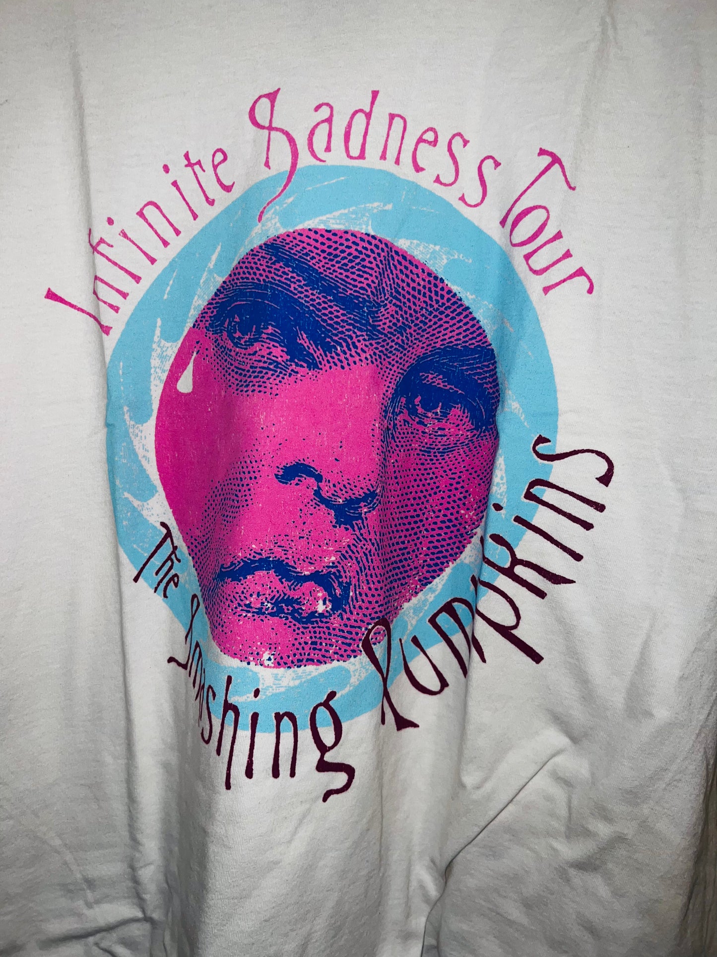 Smashing Pumpkins Tour Oversized Distressed Tee