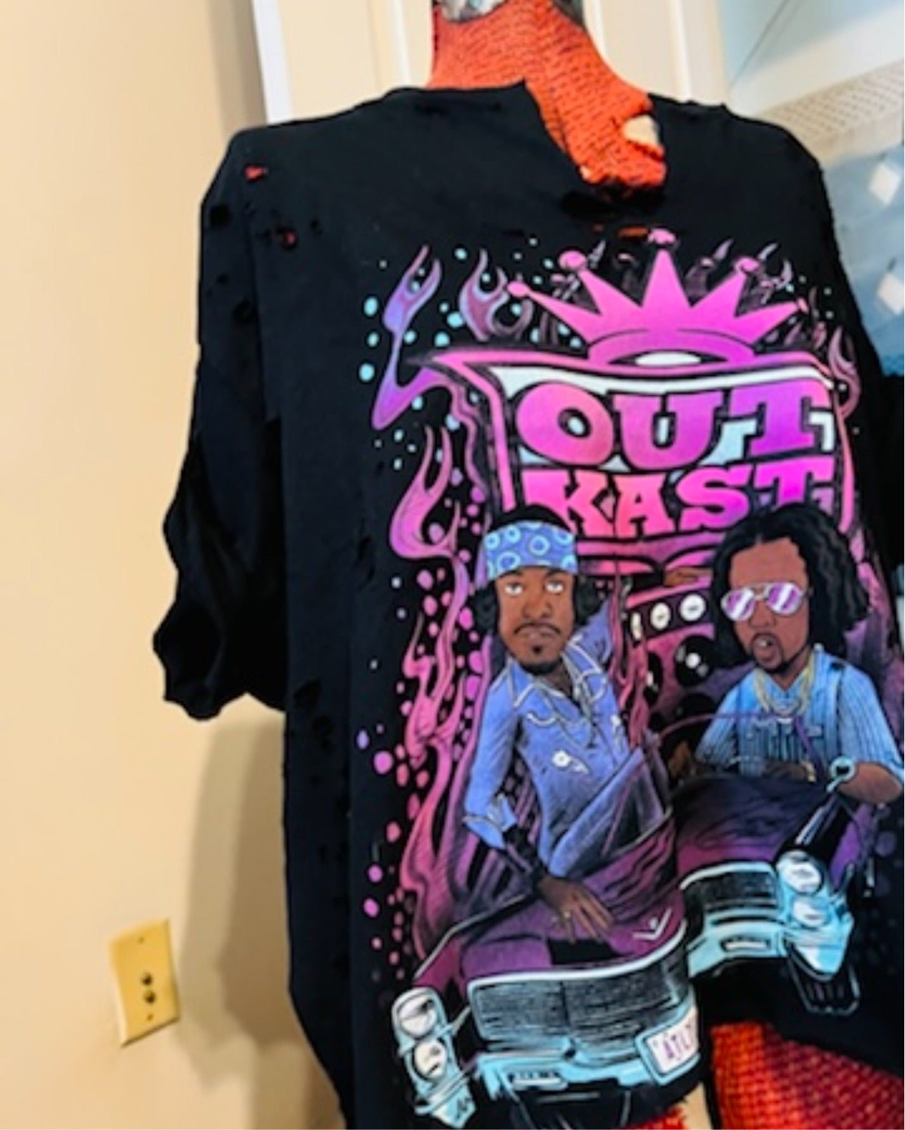 OutKast Oversized Distressed Tee