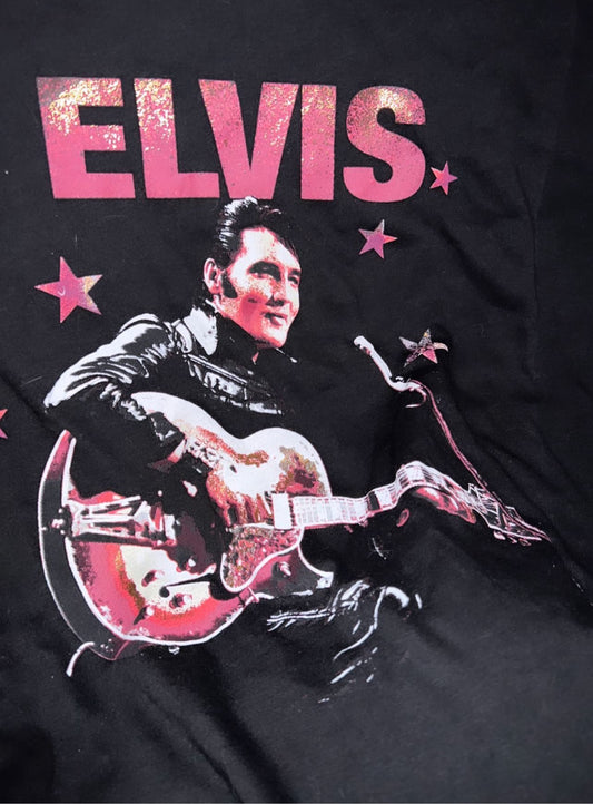 Elvis Distressed Tee