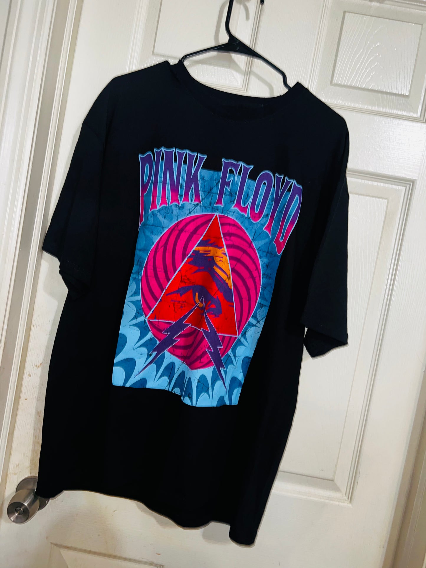 Pink Floyd “Evil Eye" Oversized Distressed Tee