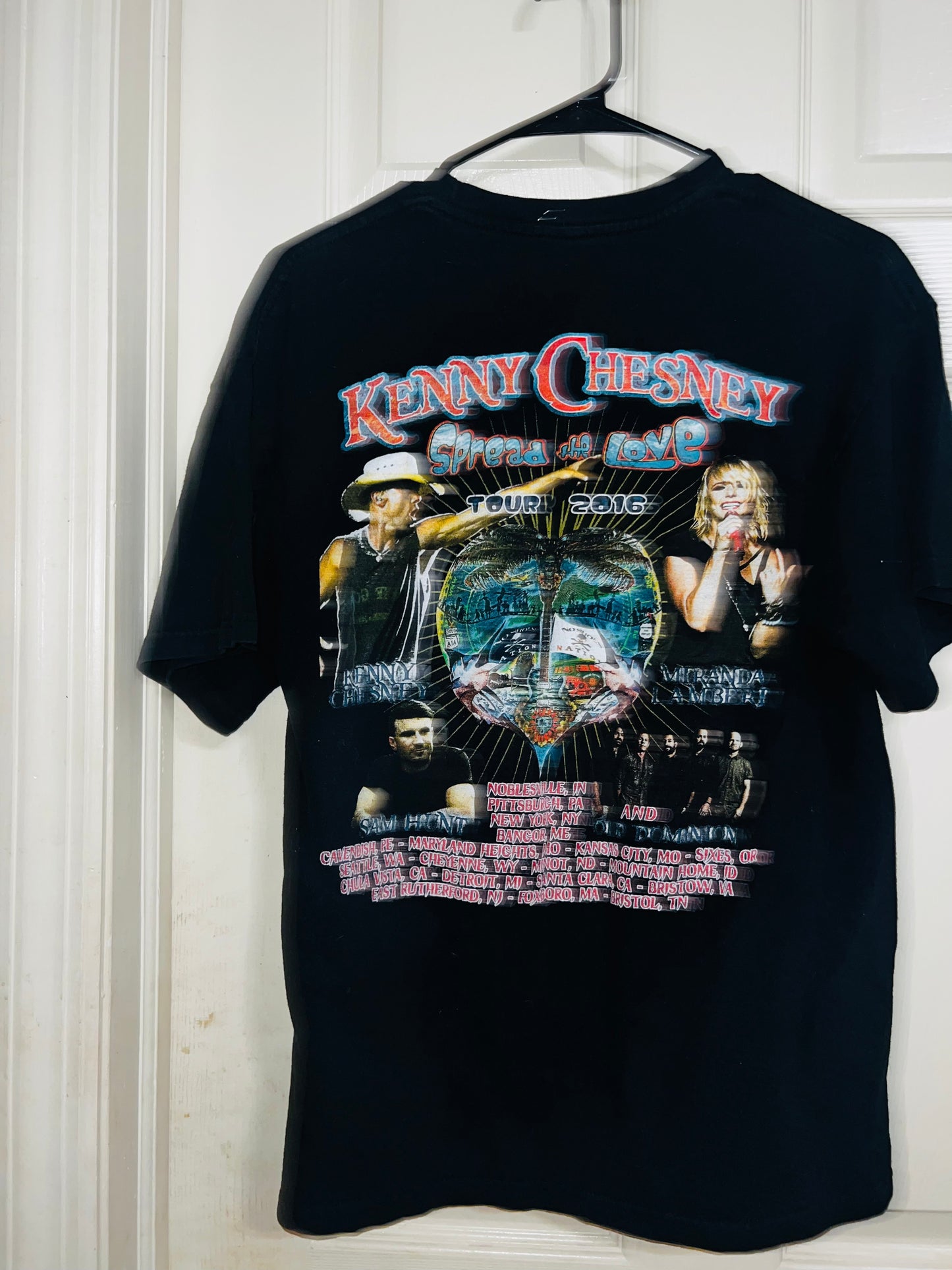 Vintage Kenny Chesney/Miranda Lambert/Sam Hunt 2016 Tour