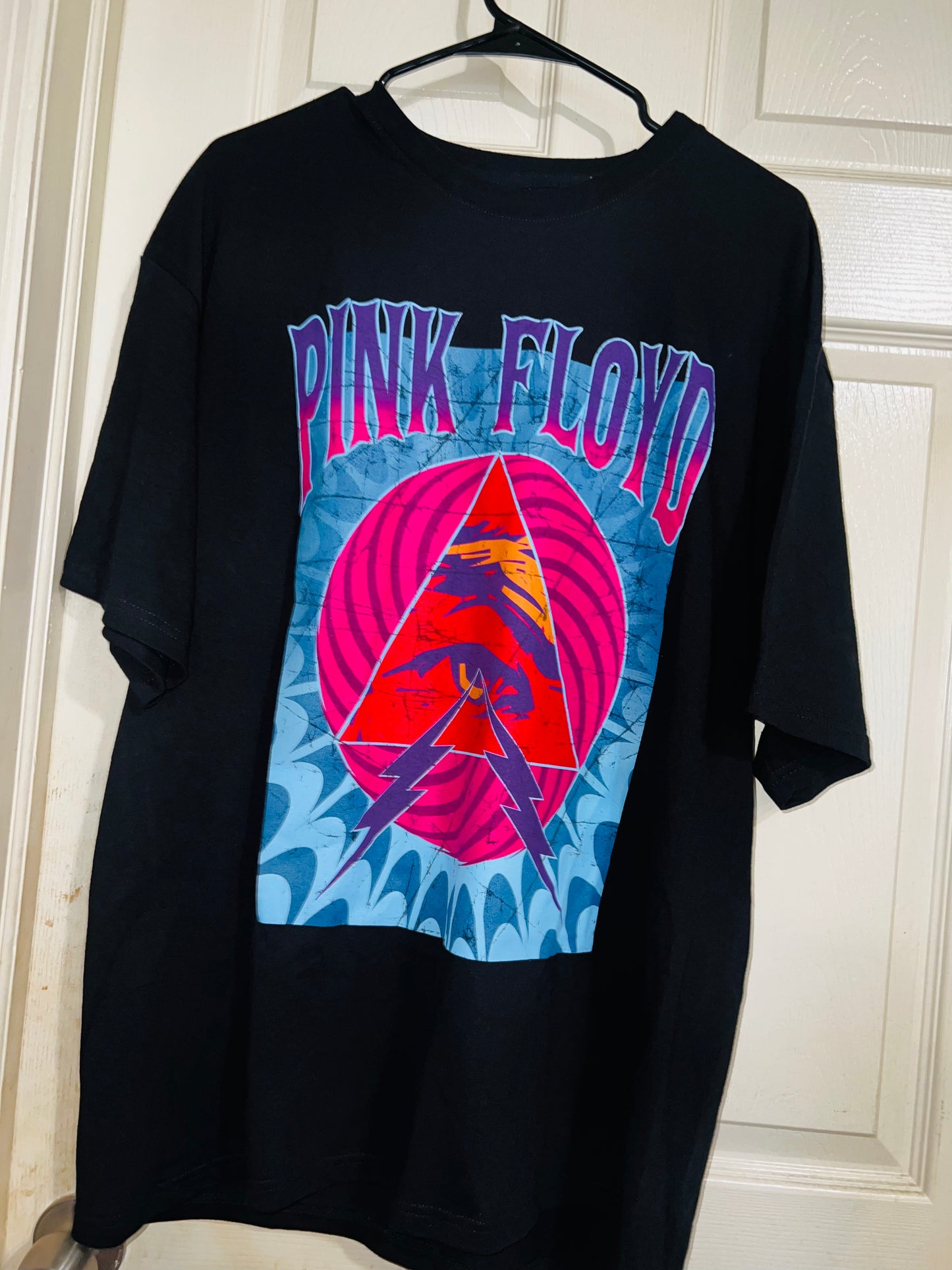 Pink Floyd “Evil Eye" Oversized Distressed Tee