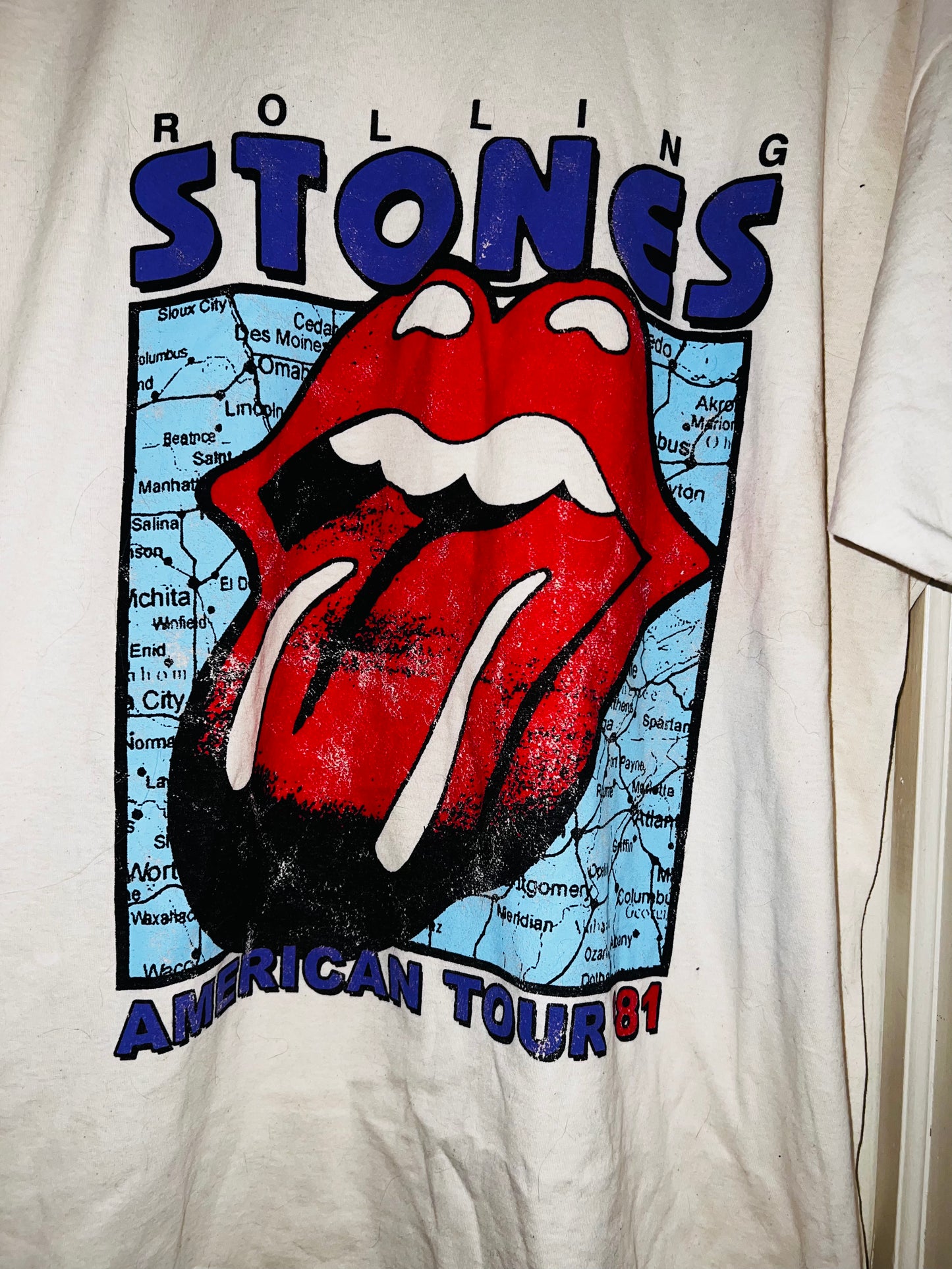 The Rolling Stones 1981 American Tour Tee