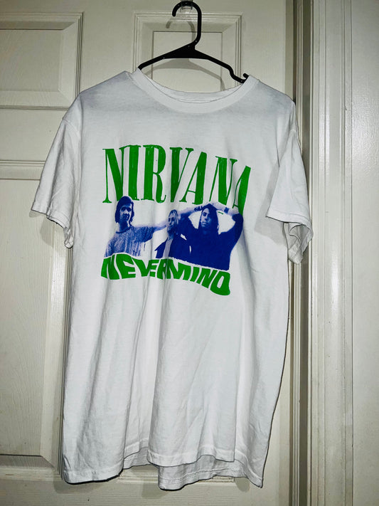 Nirvana “Nevermind” Oversized Distressed Tee