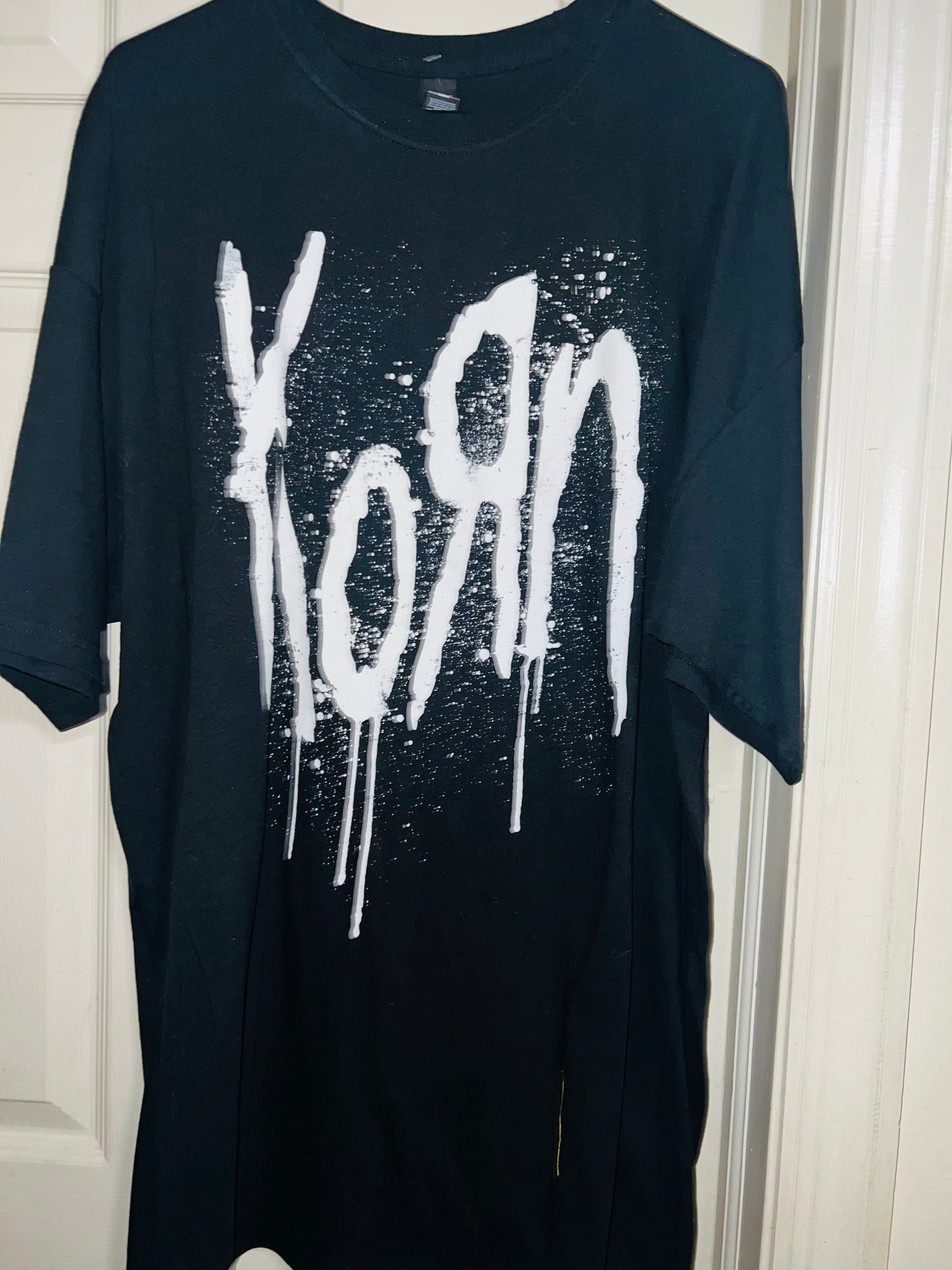 Korn Oversized Distressed Tee