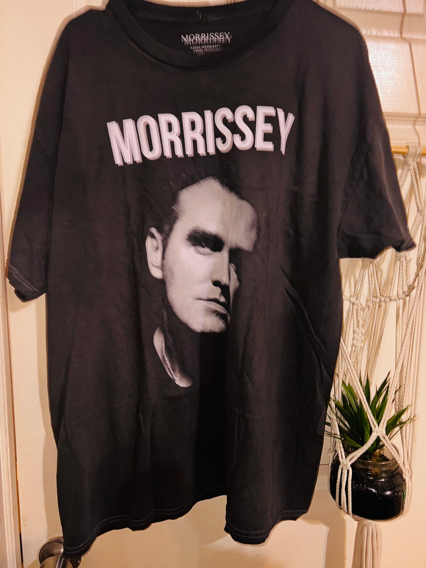 Morrissey Oversized Distressed Tee