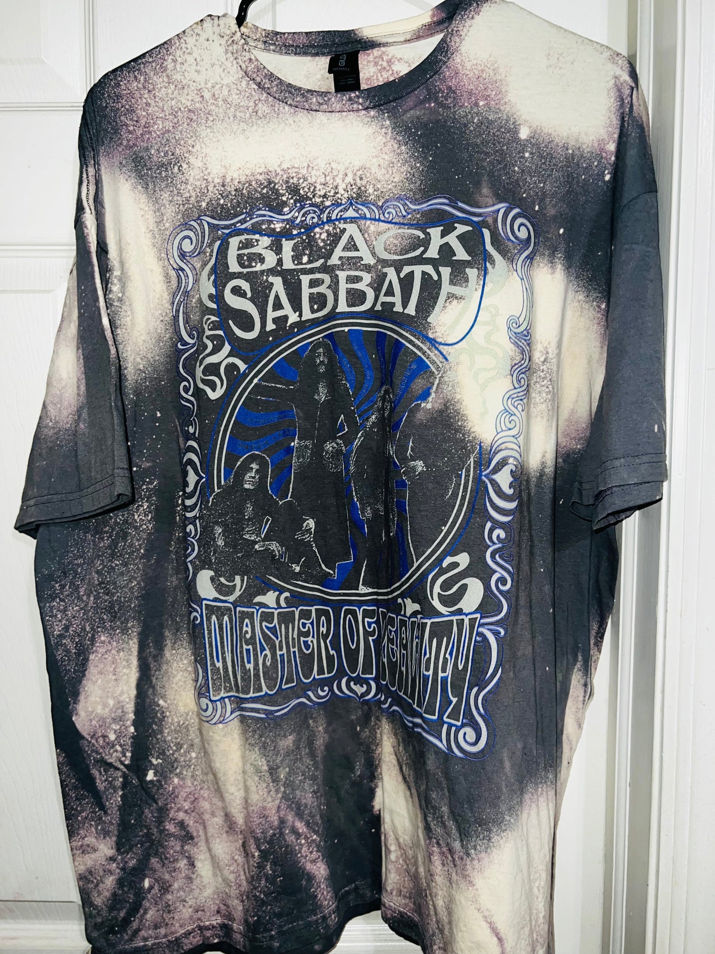 Black Sabbath Oversized Distressed Tee